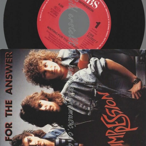 7" IMPRESSION WAITING FOR THE ANSWER  // NM