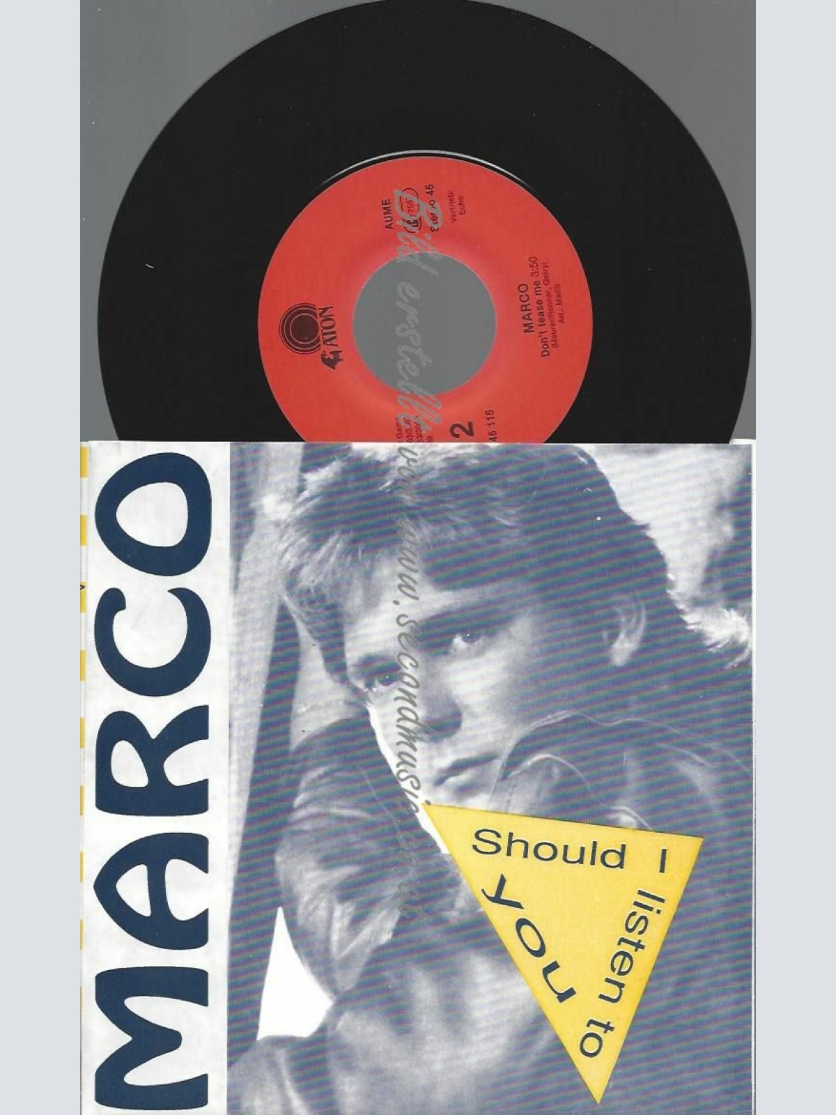 7" MARCO SHOULD I LISTEN TO YOU // NM