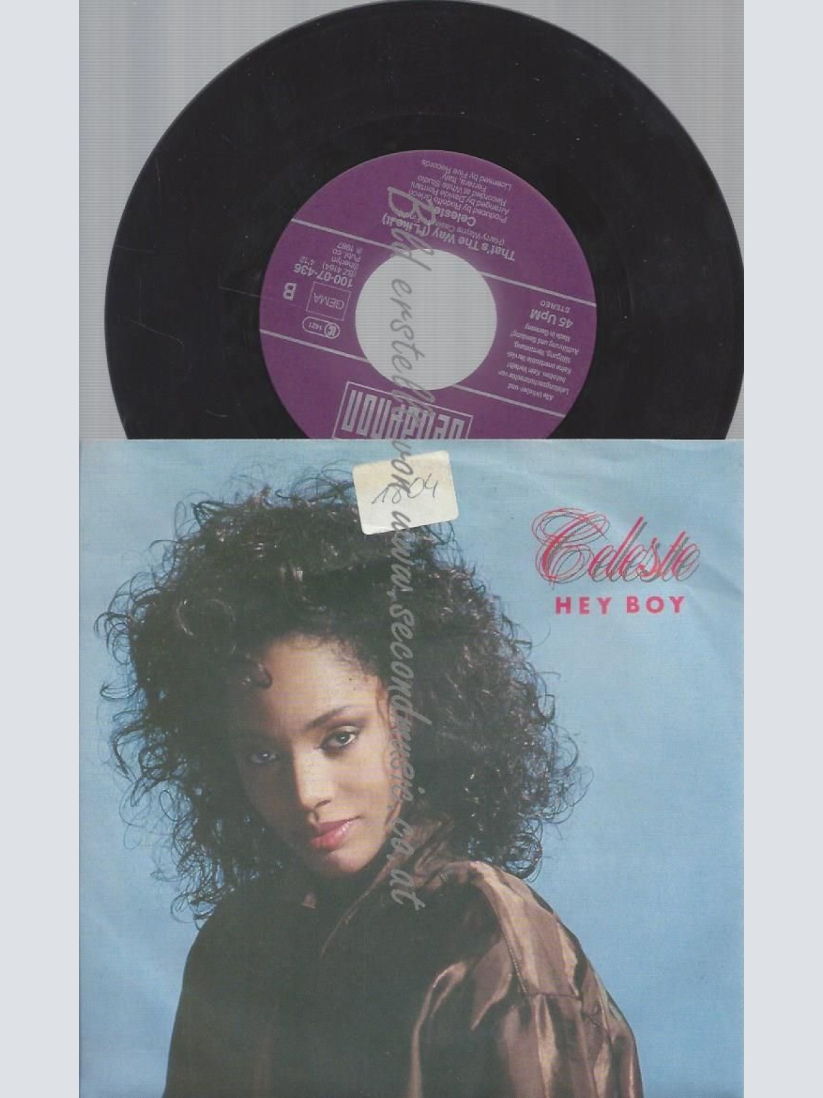 7"  Celeste Hey Boy