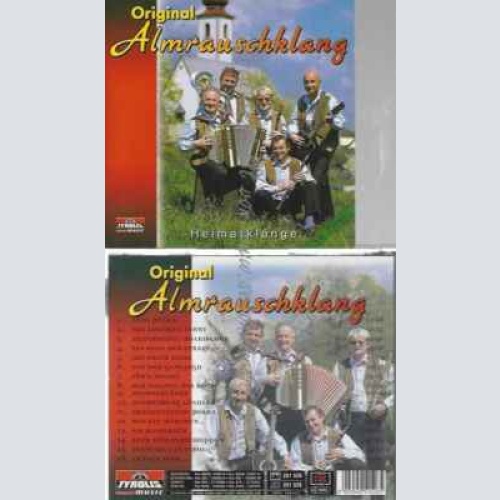 CD--ORIGINAL ALMRAUSCHKLANG | --HEIMATKLÄNGE