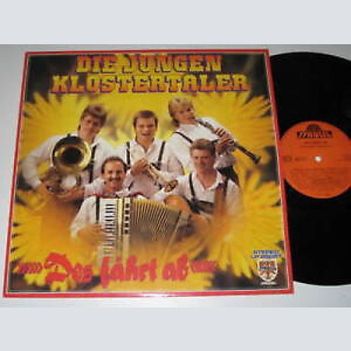 LP, Album Die Jungen Klostertaler - Des Fährt Ab