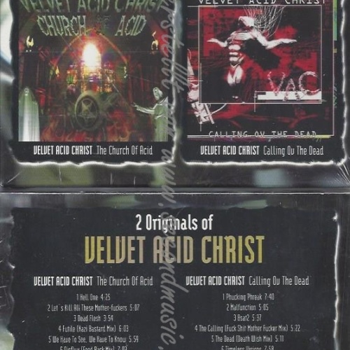 CD--CALLING OF THE DEAD | DOPPEL-CD/ VELVET ACID CHRIST--THE CHURCH OF ACID