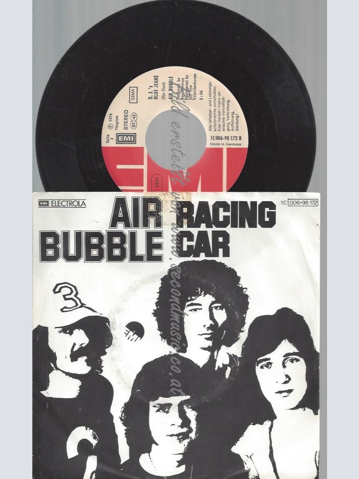 7" AIR BUBBLE RACING CAR