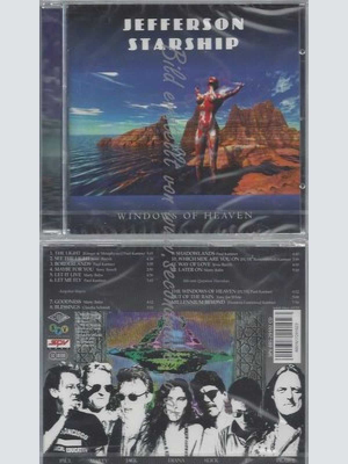 CD--JEFFERSON STARSHIP--WINDOWS OF HEAVEN