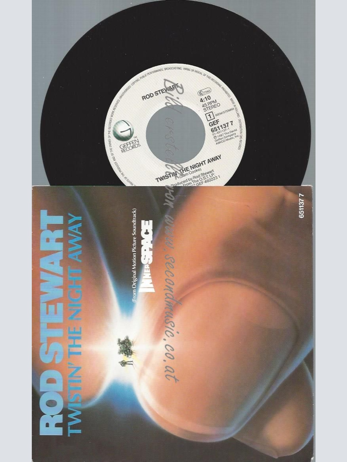 7"   Rod Stewart – Twistin' The Night Away