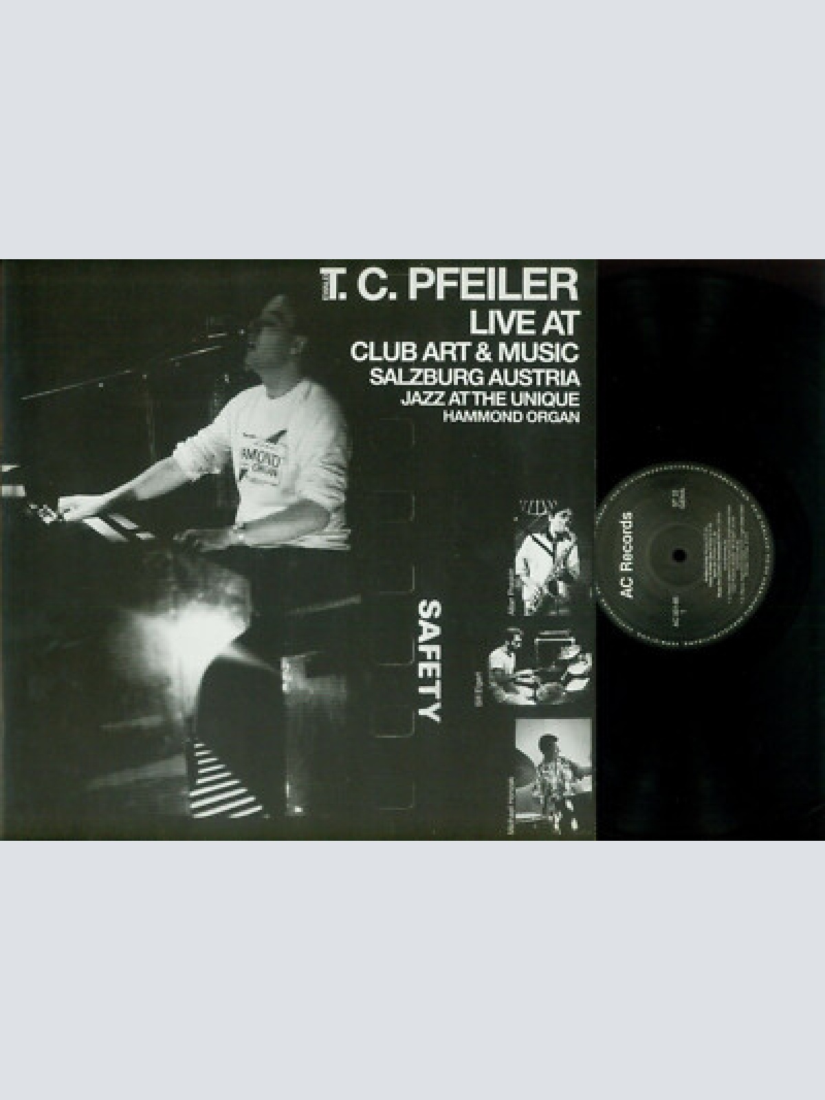 LP-- T. C. Pfeiler – Live At Club Art & Music Salzburg Austria Jazz At The Uniq