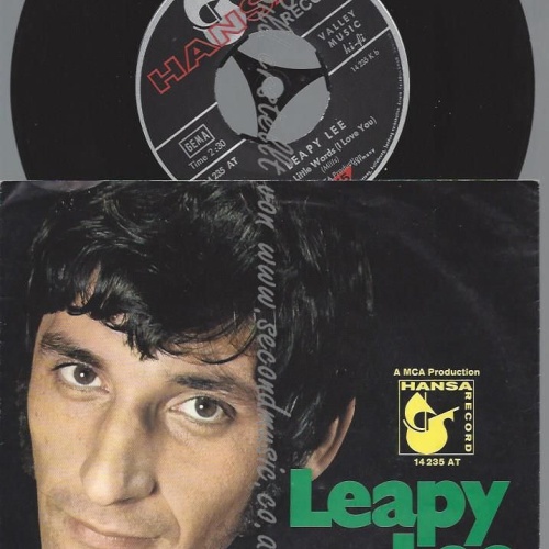 7"    Leapy Lee  Here Comes The Rain