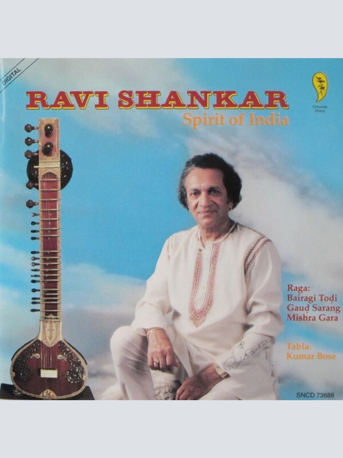 CD, Album Ravi Shankar - Spirit Of India