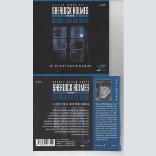 CD--ARTHUR C DOYLE UND HELMUT WINKELMANN--SHERLOCK HOLMES. DER MANN MIT DER NARB