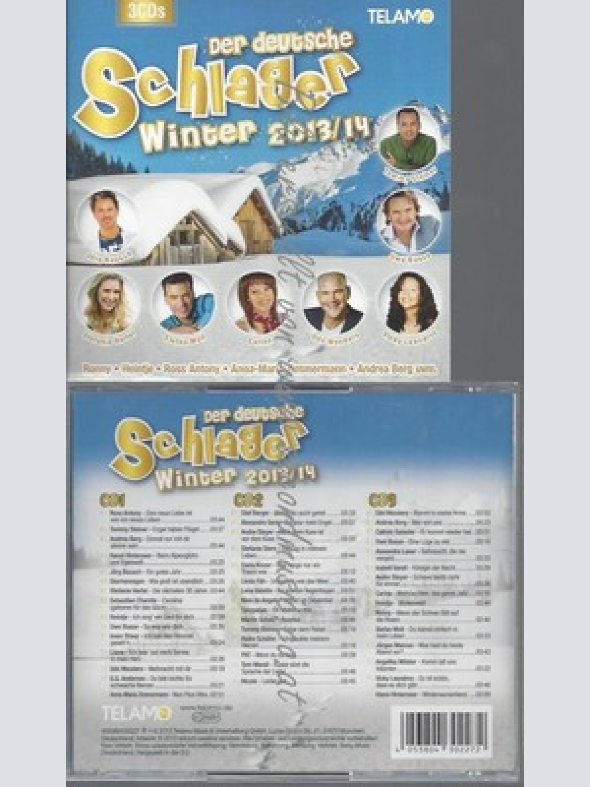CD--4 | BOX-SET/ VARIOUS--DER DEUTSCHE SCHLAGER WINTER