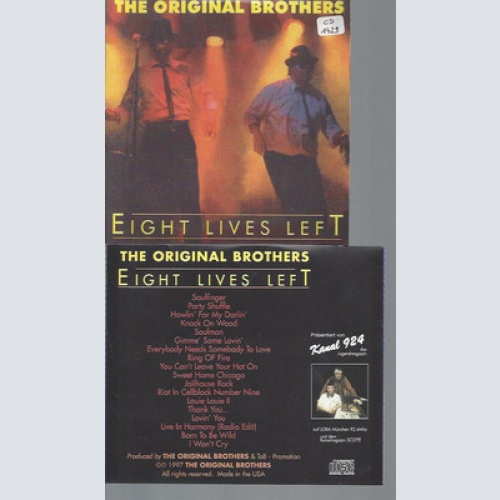 CD--THE ORIGINAL BROTHERS EIGHT LIVES LEFT