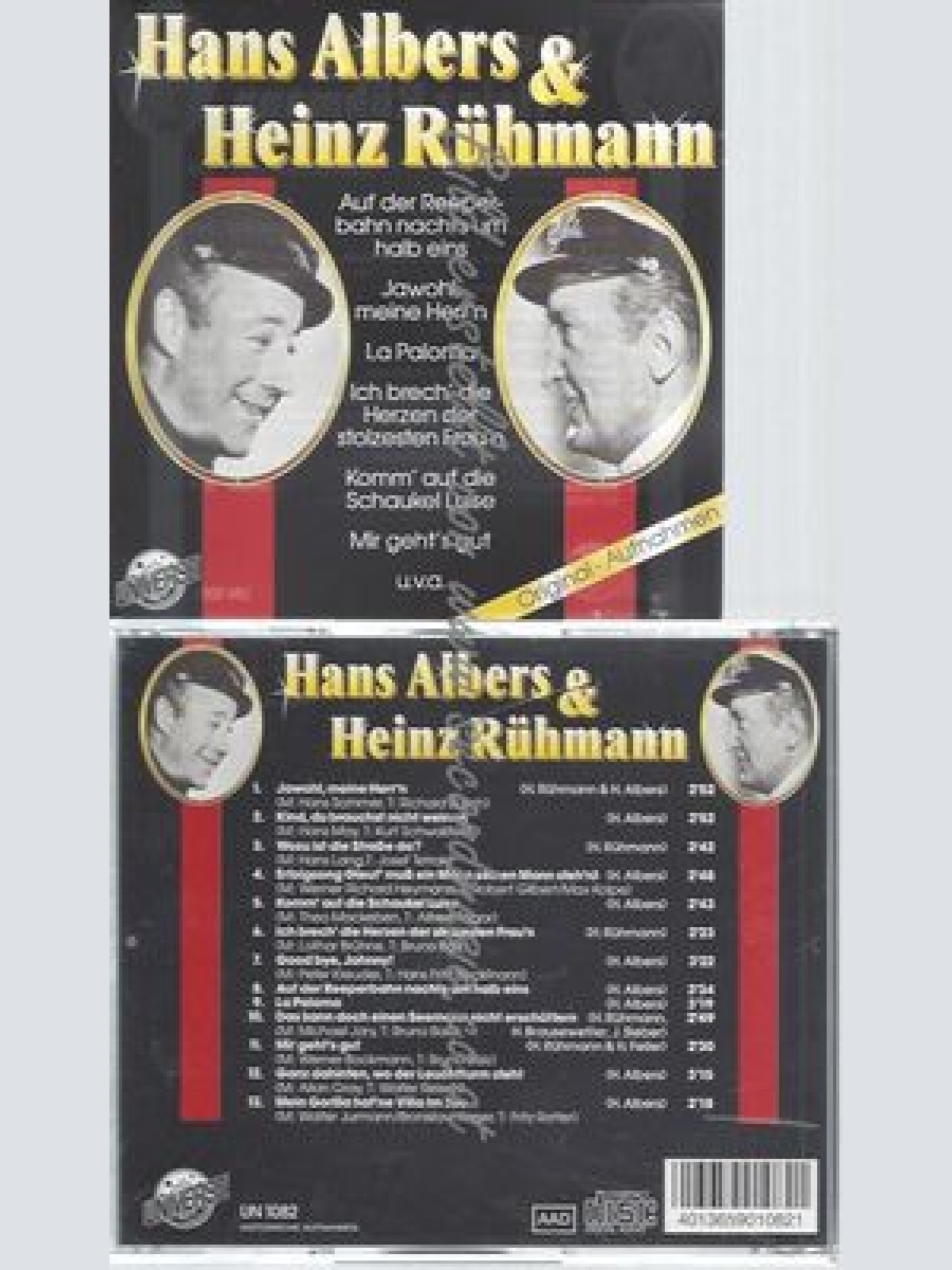 CD--HANS ALBERS UND HEINZ RÜHMANN-  IHRER GRÖßTEN ERFOLGE.