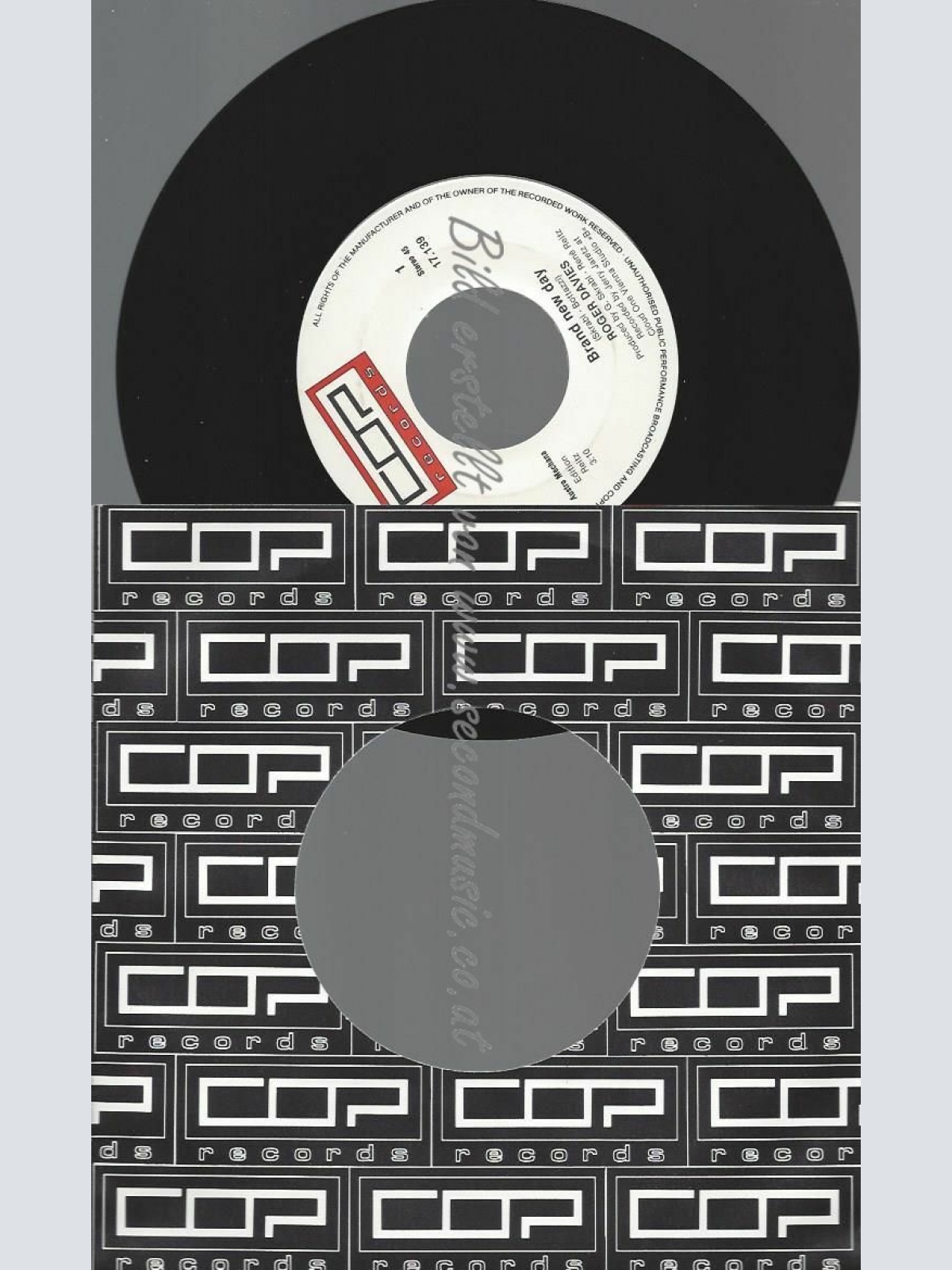 7" Roger Davies  – Brand New Day // COP 17-:139   // NM