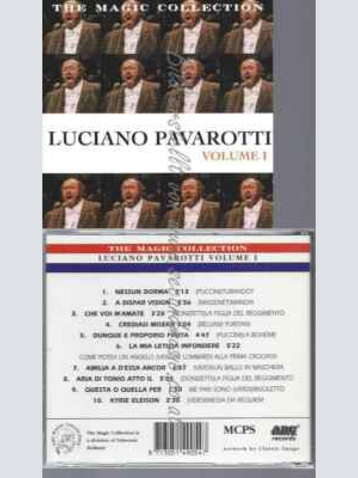 CD-- -LUCIANO PAVAROTTI: THE MAGIC COLLECTION, VOL.