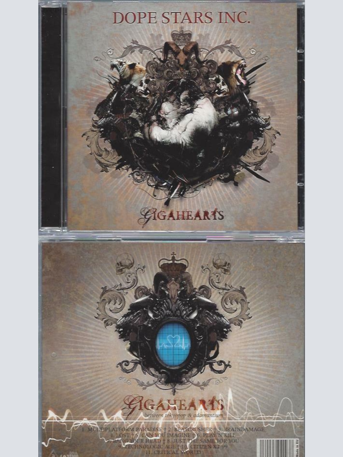 CD--  Dope Stars Inc.  Gigahearts