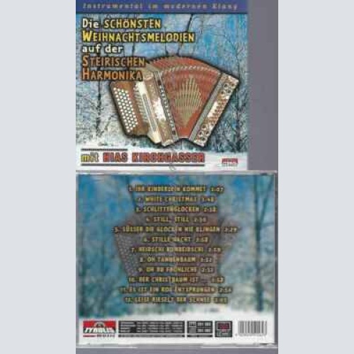 CD--HIAS KIRCHGASSER | --DIE SCHÖNSTEN WEIHNACHTSMELODIEN