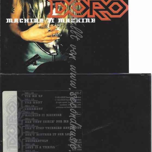 CD--TD.EDIT/ DORO | --MACHINE II MACHINE