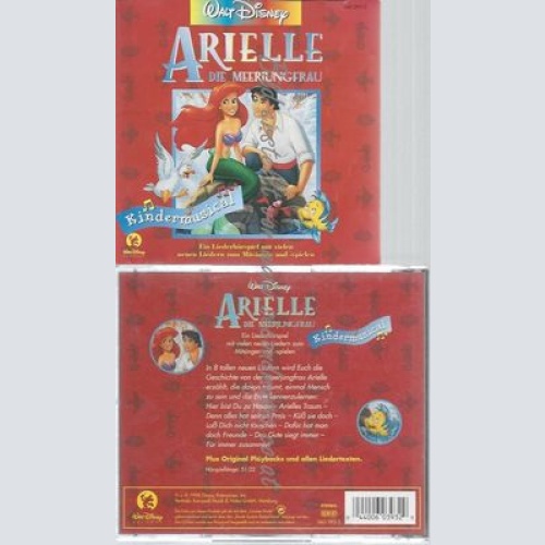 CD--WALT DISNEY--ARIELLE,DIE MEERJUNGFRAU