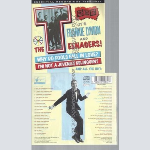 CD--FRANKIE LYMON--IT'S FRANKIE LYMON+THE TEENAGE | DOPPEL-CD