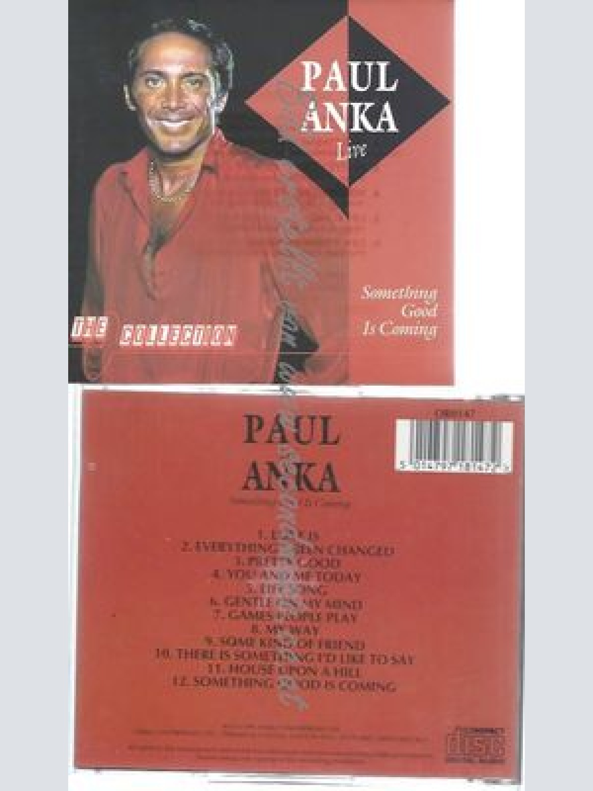CD--PAUL ANKA--LIVE