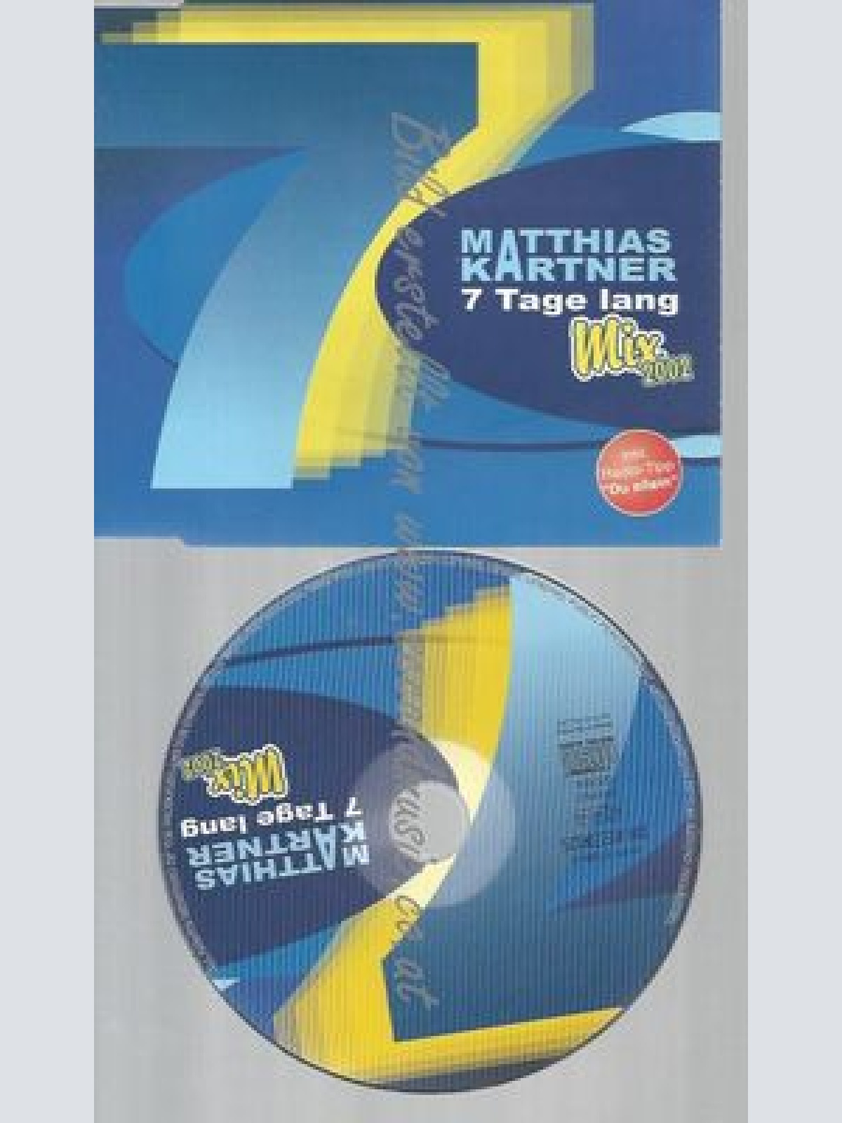 CD--KARTNER,MATTHIAS--SIEBEN TAGE LANG | SINGLE