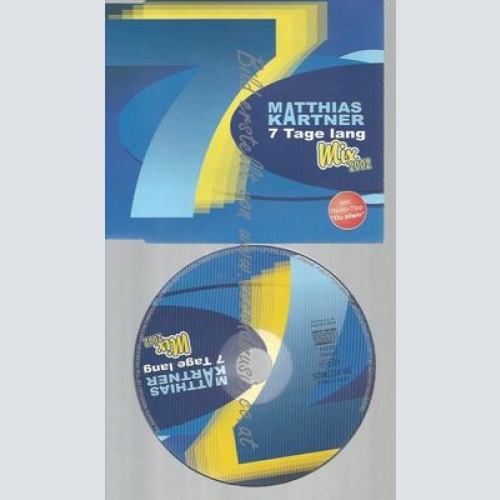 CD--KARTNER,MATTHIAS--SIEBEN TAGE LANG | SINGLE