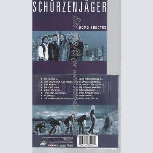 CD--SCHÜRZENJÄGER--HOMO ERECTUS