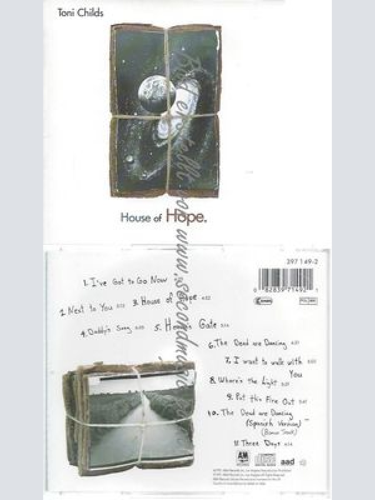 CD--TONI CHILDS--HOUSE OF HOPE --