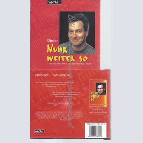 CD--DIETER NUHR--NUHR WEITER SO. MÄRZ  | AUDIOBOOK