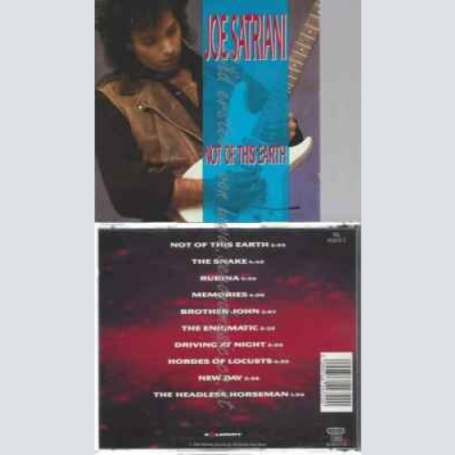CD--JOE SATRIANI | --NOT OF THIS EARTH