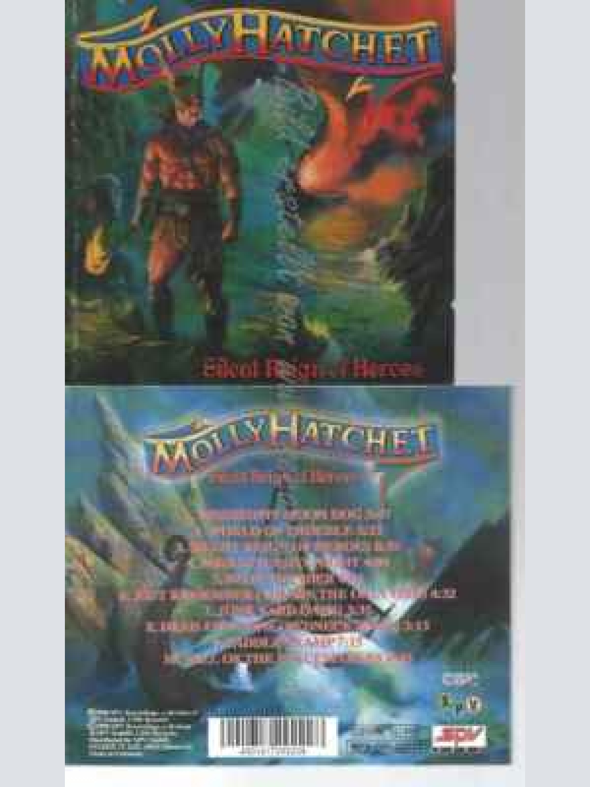 CD--MOLLY HATCHET | --SILENT REIGN OF HEROES