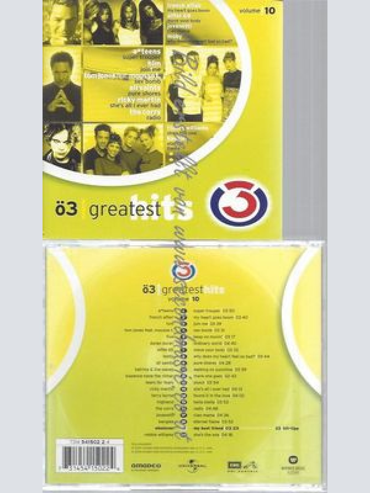 CD--DIVERSE POP--OE3 GREATEST HITS 10