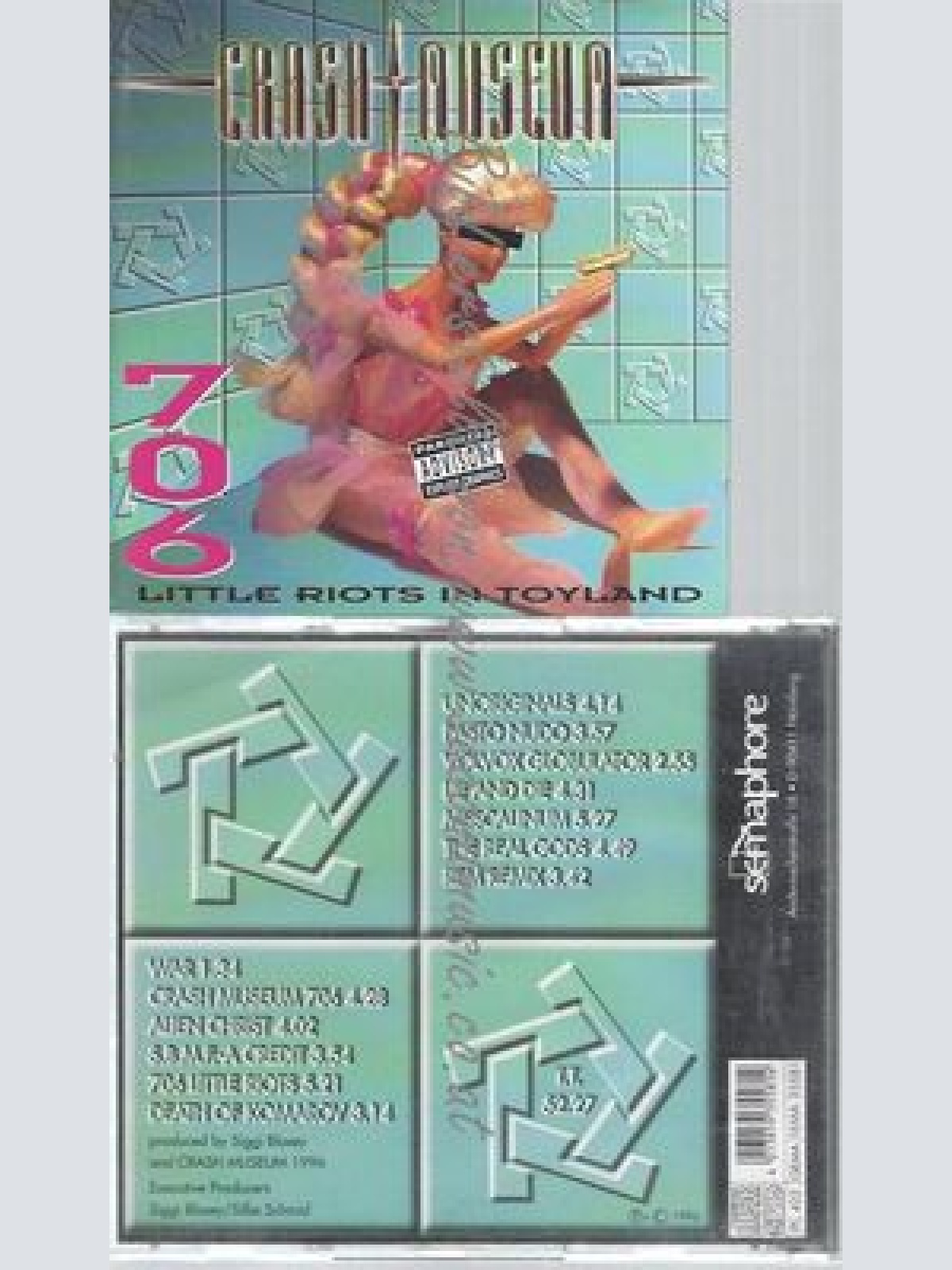 CD--CRASH MUSEUM-- LITTLE RIOTS IN TOYLAND