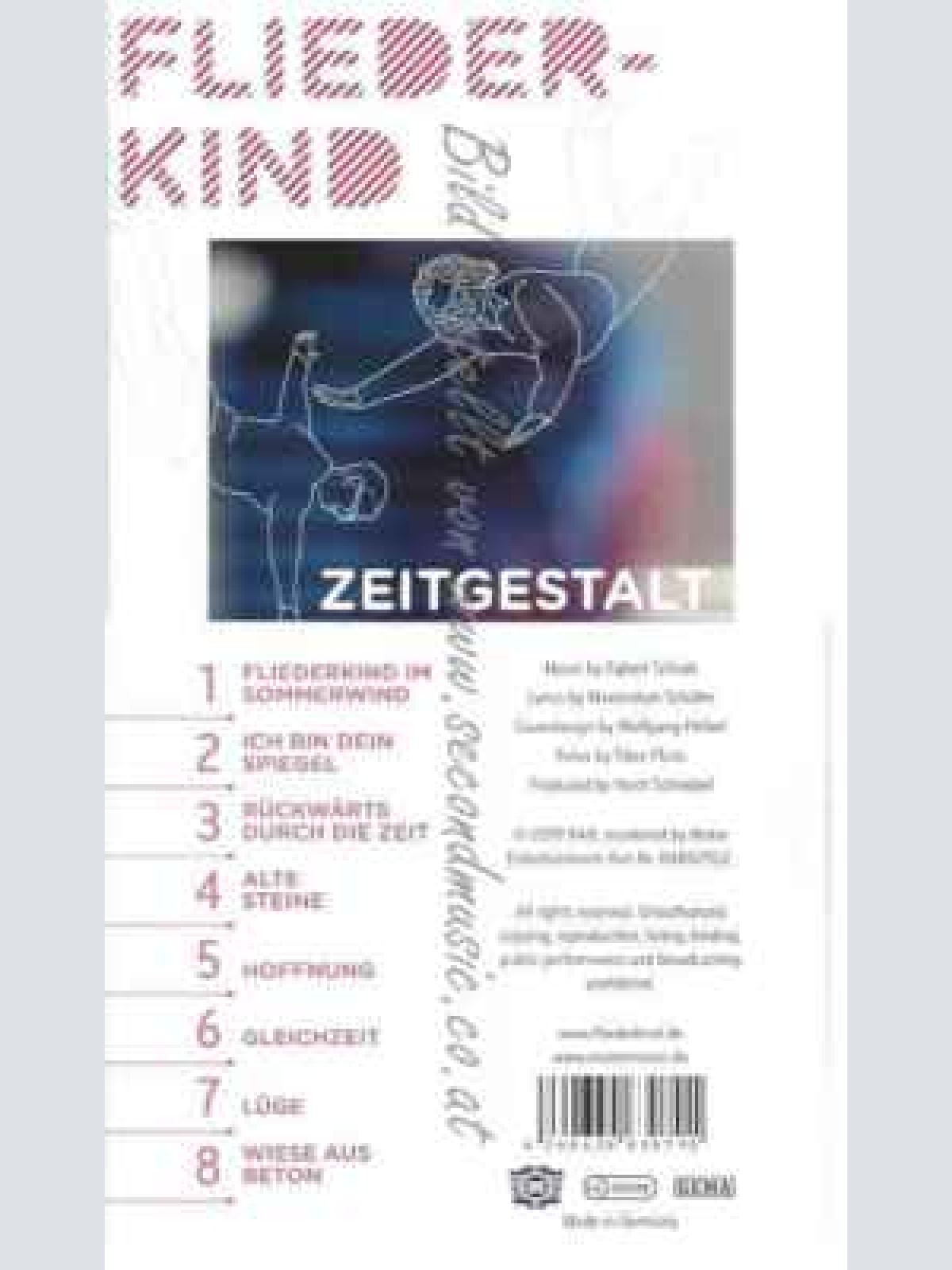 CD-- Zeitgestalt // Fliederkind