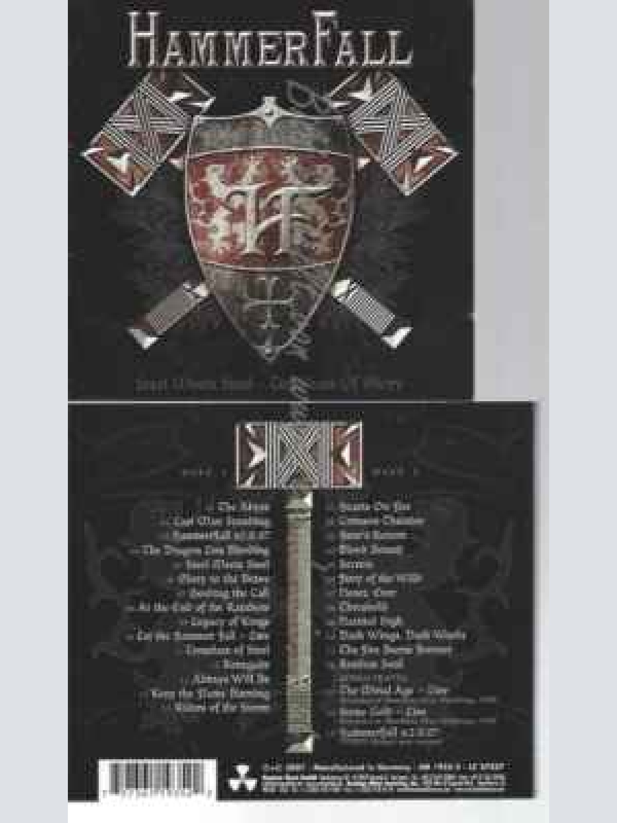 CD--HAMMERFALL | --STEEL MEETS STEEL - TEN YEARS OF GLORY