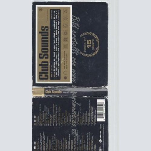 CD--VARIOUS--CLUB SOUNDS-BEST OF  YEARS | BOX-SET