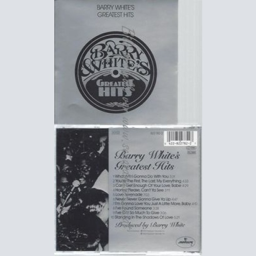 CD--BARRY WHITE--GREATEST HITS