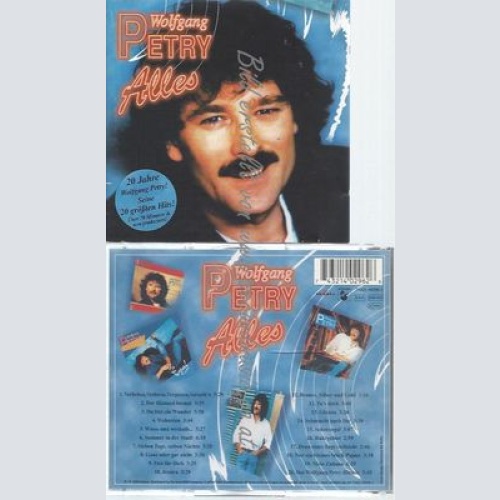 CD--WOLFGANG PETRY--ALLES