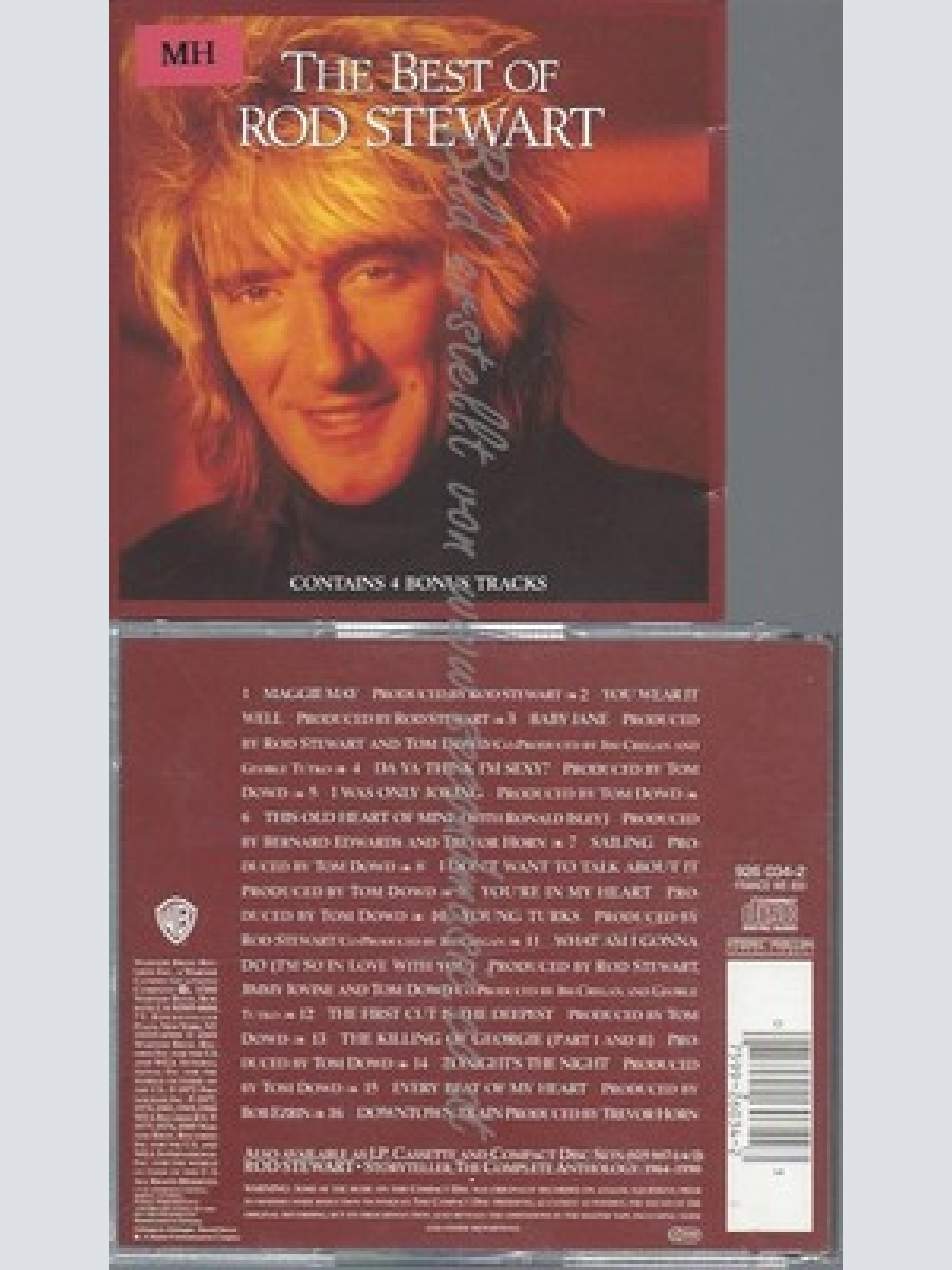 CD--ROD STEWART--THE BEST OF ROD STEWART [EXTRA TRACKS]