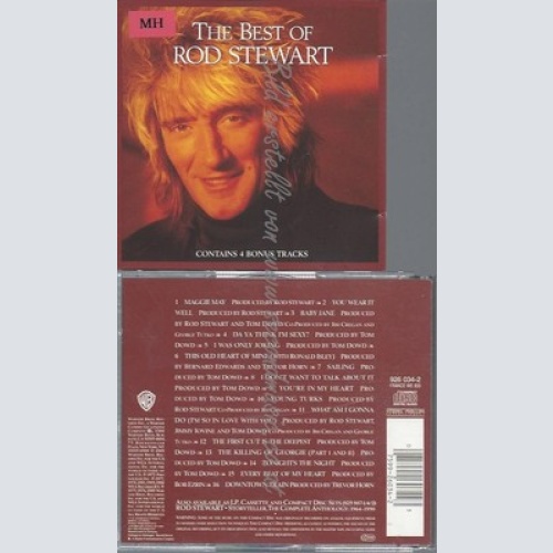 CD--ROD STEWART--THE BEST OF ROD STEWART [EXTRA TRACKS]