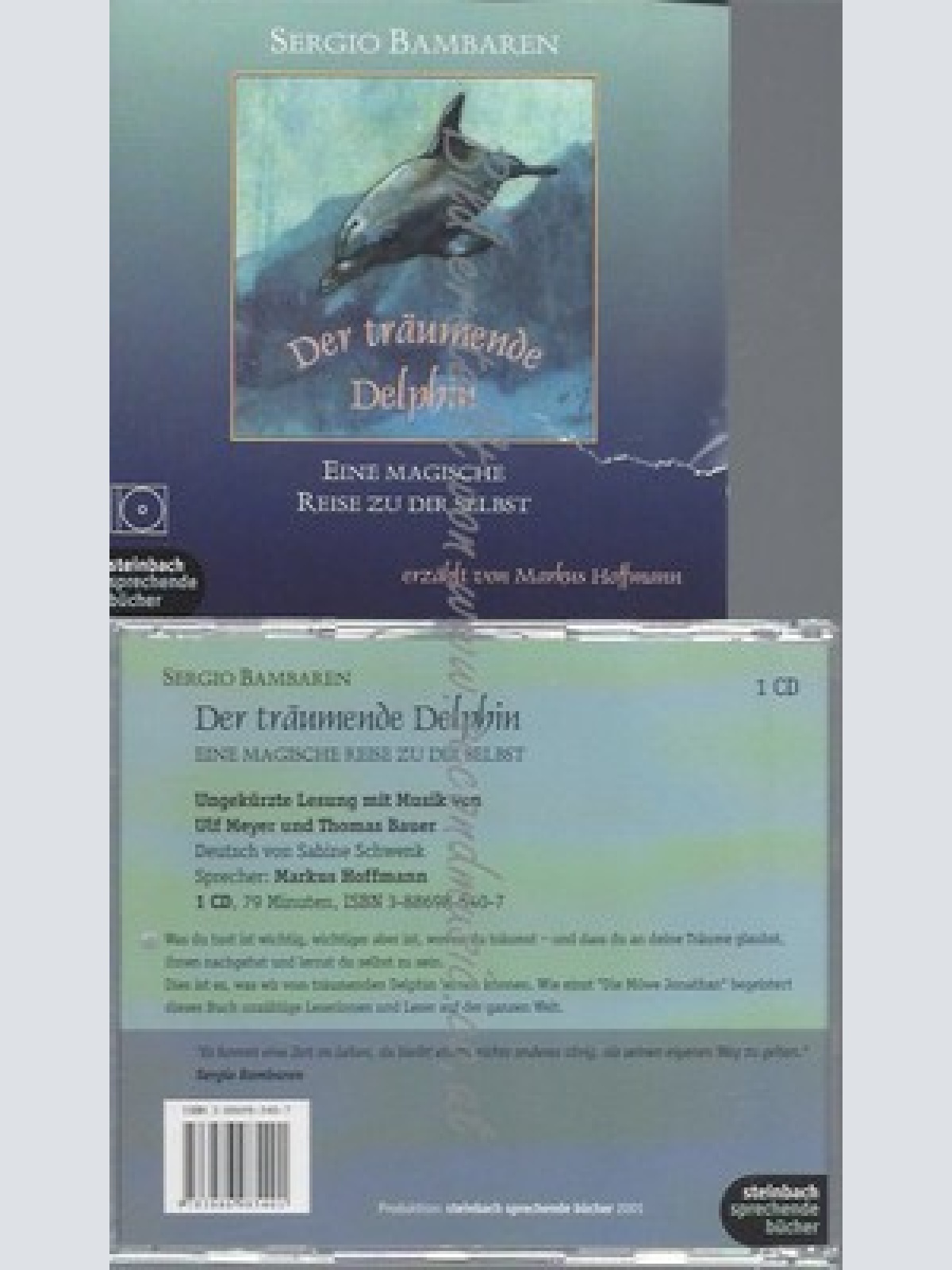 CD--SERGIO BAMBAREN UND ULF MEYER--DER TRÄUMENDE DELPHIN. EINE MAGISCHE REISE ZU