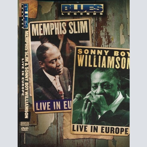 DVD-V Memphis Slim, Sonny Boy Williamson (2) - Memphis Slim & Sonny Boy Willi...