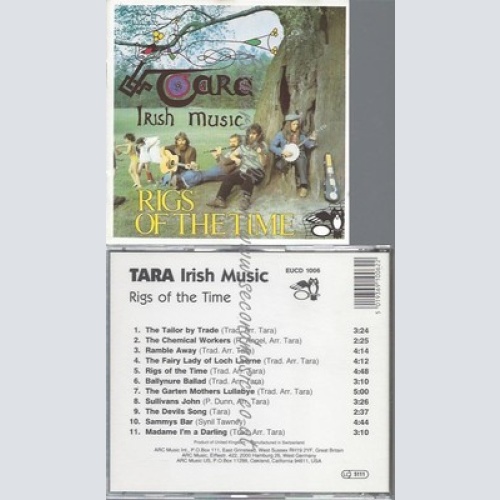 CD--TARA -IRISH MUSIC---RIGS OF THE TIME