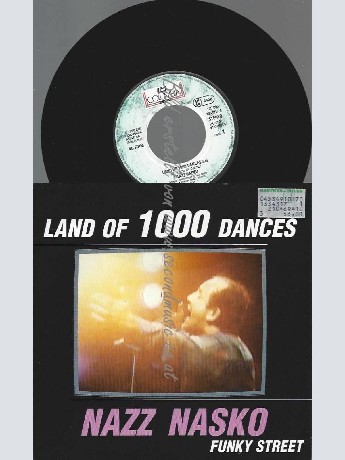 7" NAZZ NASKO LAND OF 1000 DANCES  // NM