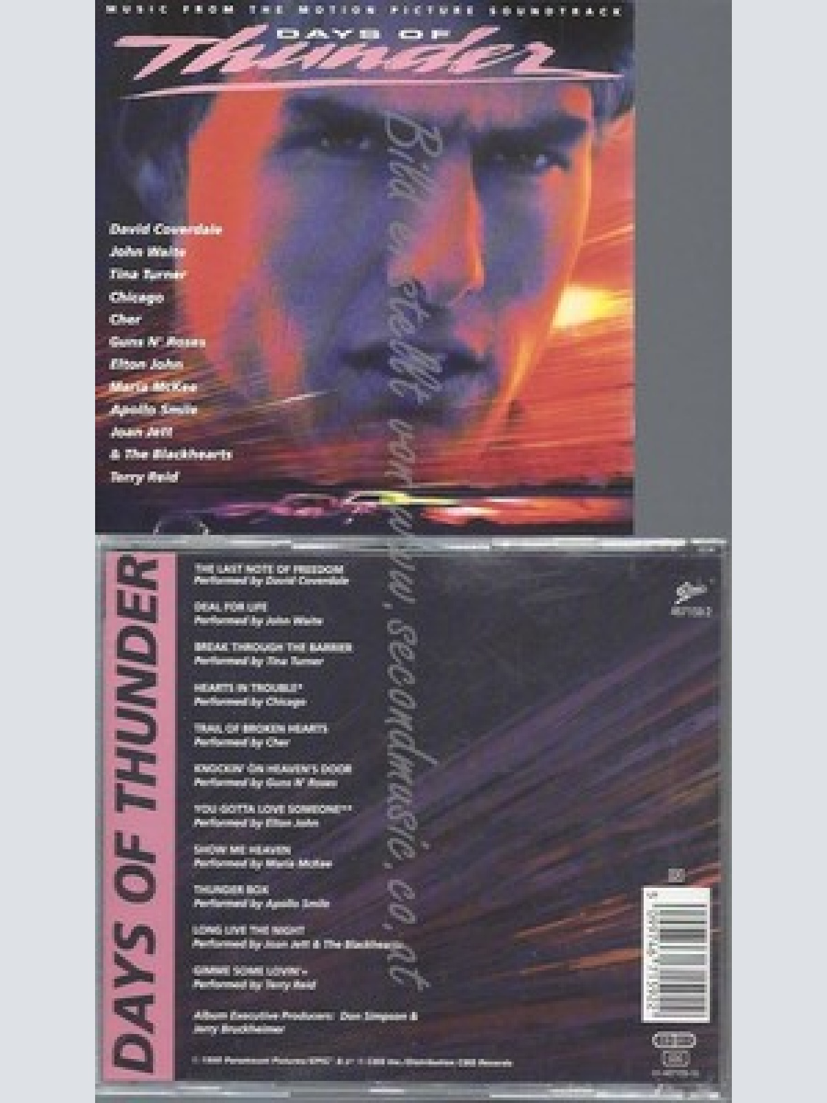 CD--ORIGINAL SOUNDTRACK UND VARIOUS--DAYS OF THUNDER | SOUNDTRACK