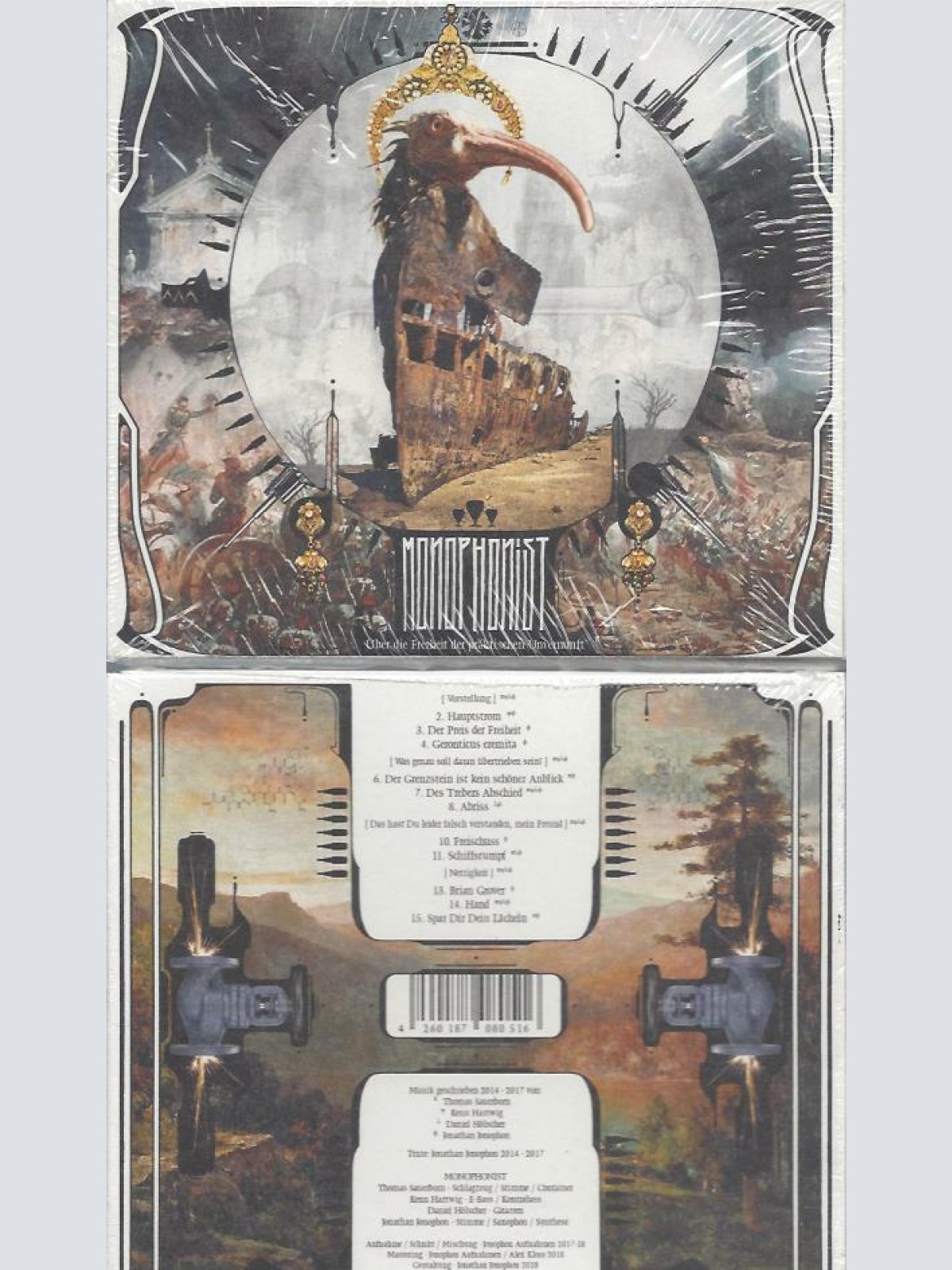 CD--  Monophonist – Über Die Freiheit der Praktischen Unvernunft