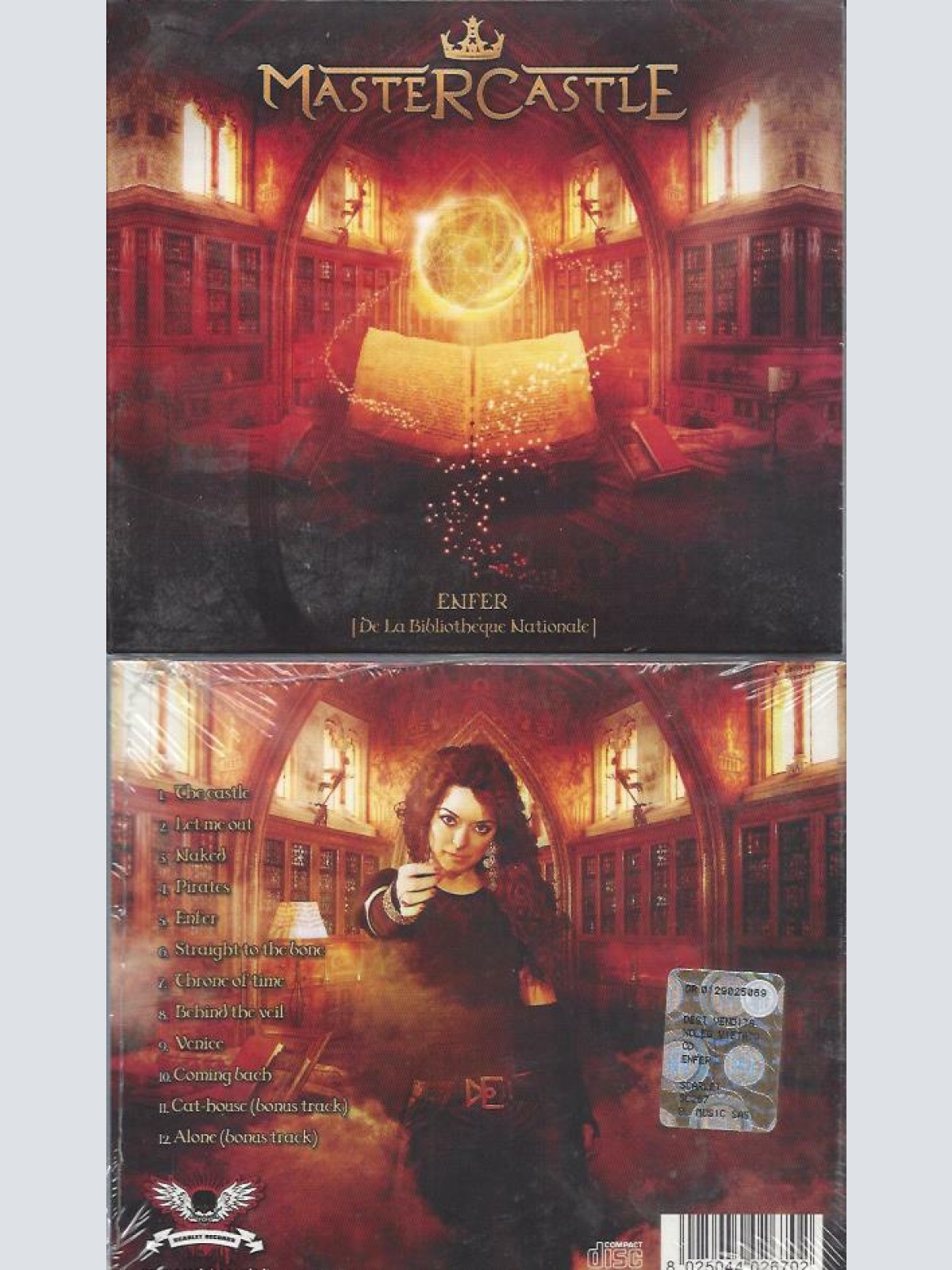 CD--  Mastercastle  Enfer (De La Biblioteque Nationale)