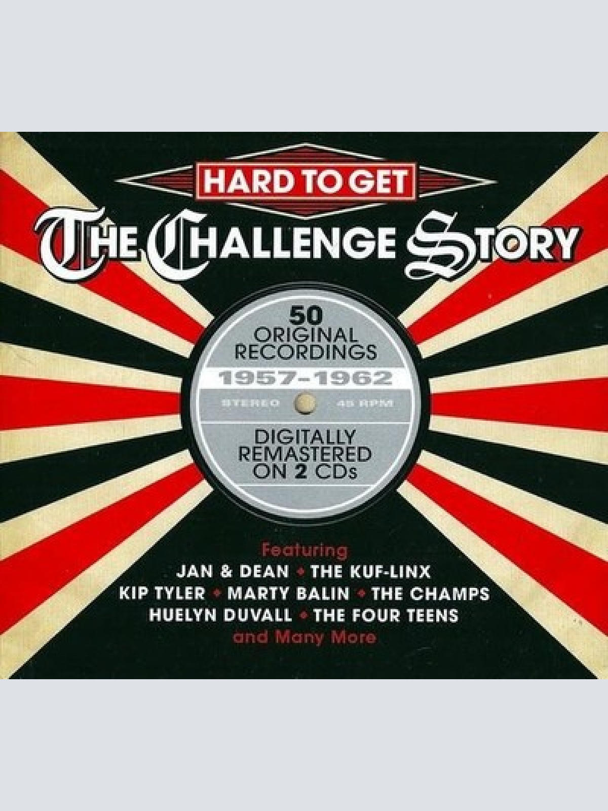 2xCD, Comp, RM Various - Hard To Get, The Challenge Story