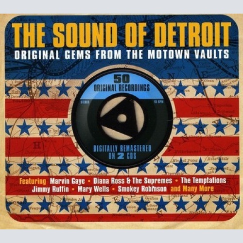 2xCD, Comp Various - The Sound Of Detroit (Original Gems From The Motown Vaults)