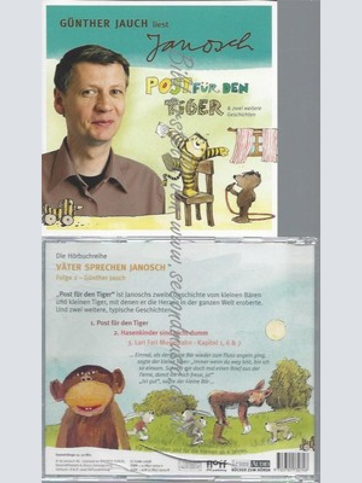 CD--JANOSCH UND FLOFF PUBLISHING FLORIAN FICKEL--POST FÜR DEN TIGER. UND ZWEI WE